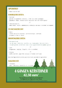 Kerstmenu